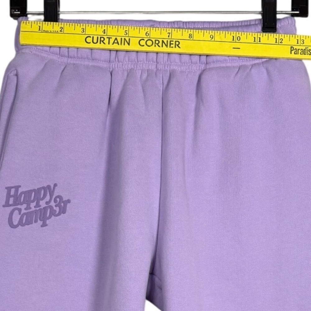 HAPPY CAMP3R Puff Series Sweatpants, Joggers, Grape, Size Medium - Picture 3 of 7